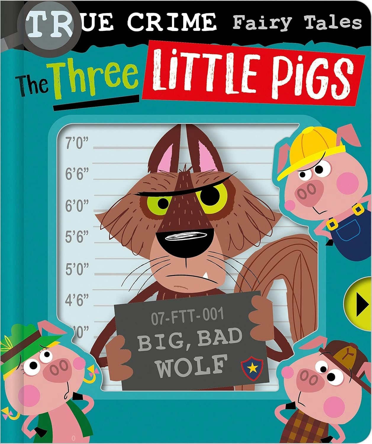 Cover image for True Crime Fairy Tales the Three Little Pigs, isbn: 9781805445432