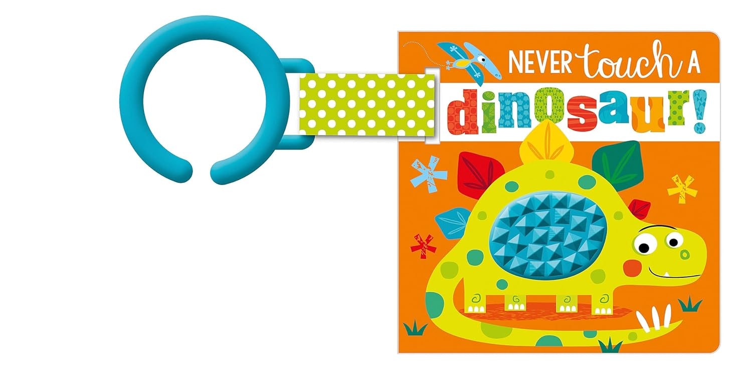 Cover image for Never Touch a Dinosaur!, isbn: 9781805447160