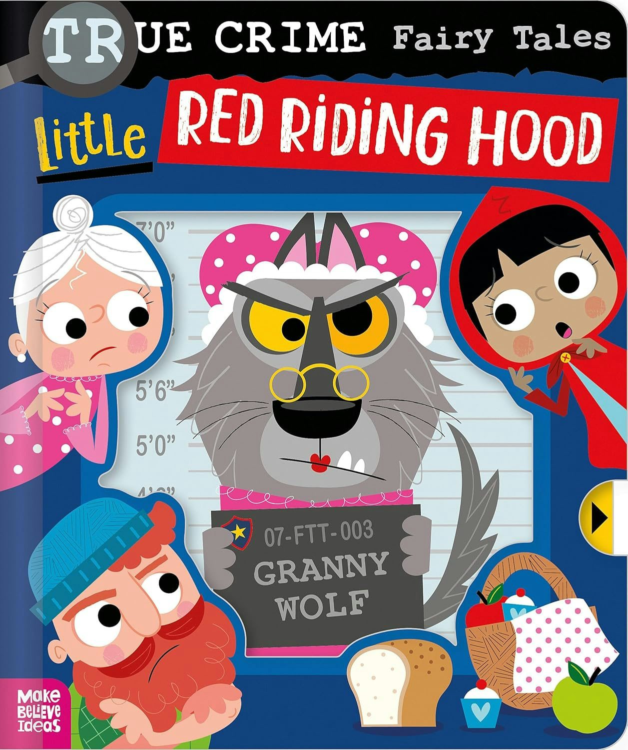 Cover image for True Crime Fairy Tales Little Red Riding Hood, isbn: 9781836421047