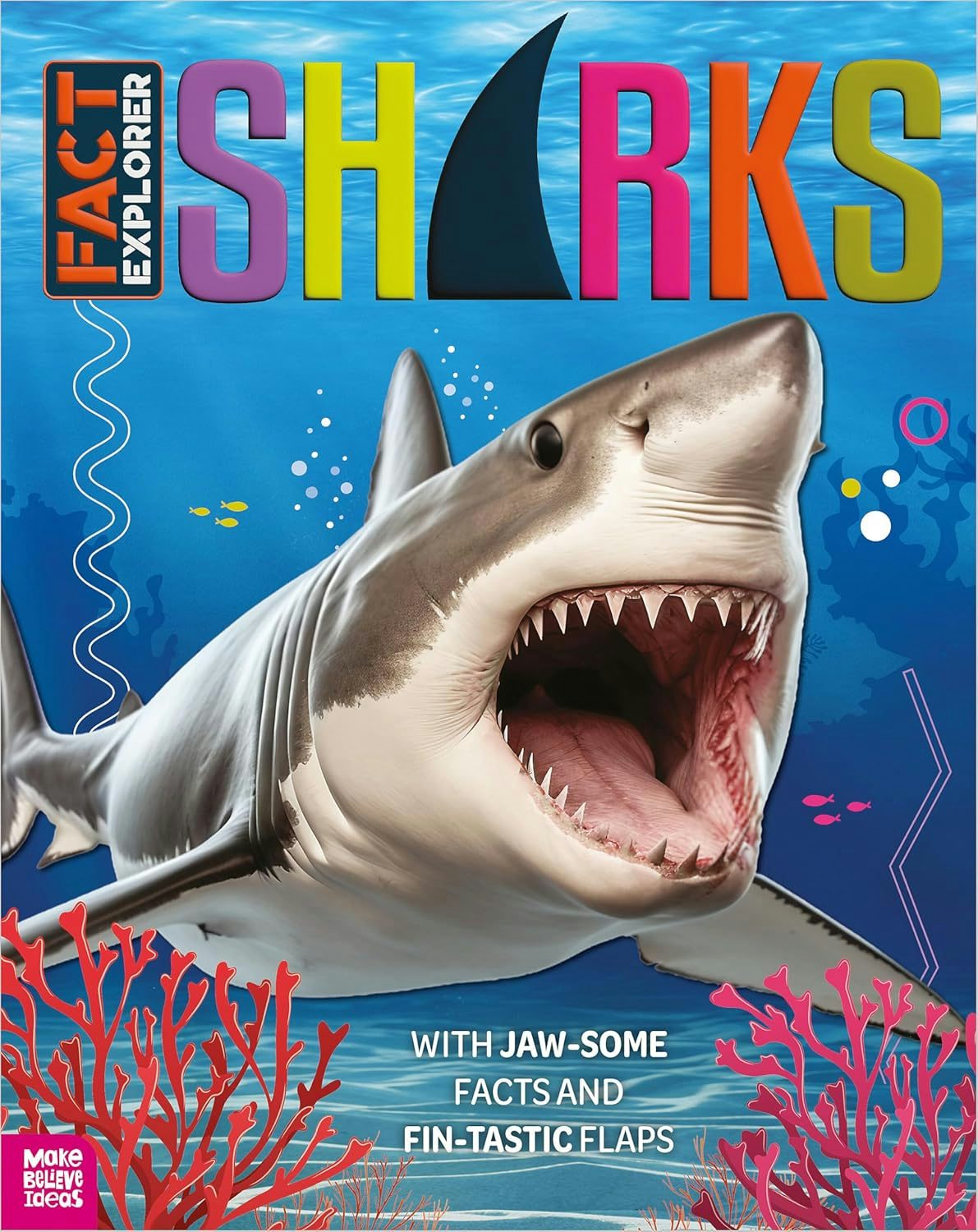 Cover image for Fact Explorer Sharks, isbn: 9781836421177