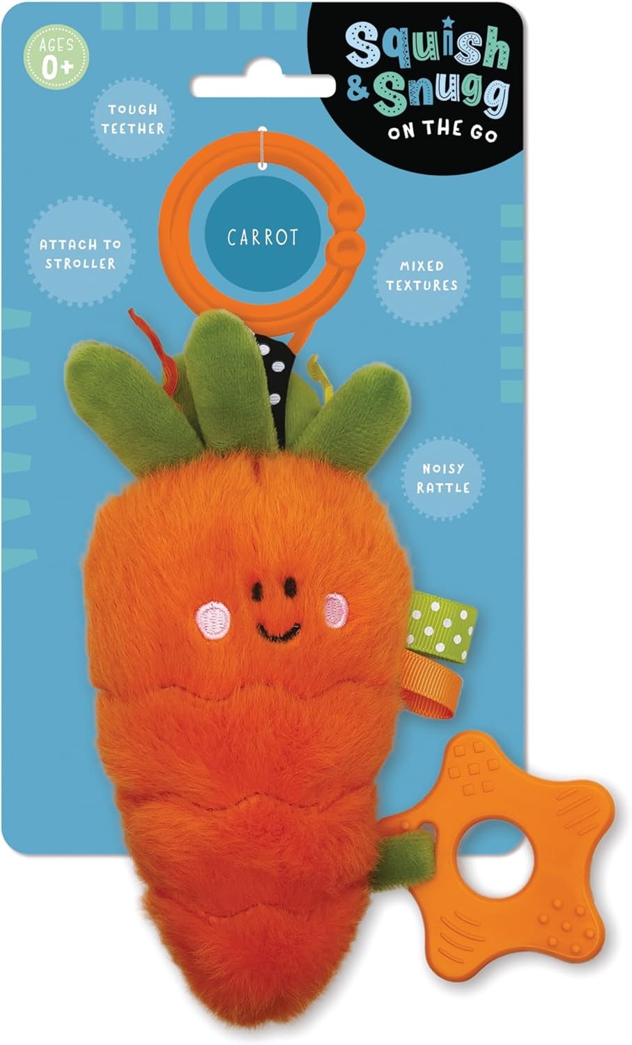 Cover image for Squish and Snugg on the Go Carrot, isbn: 9781836424468