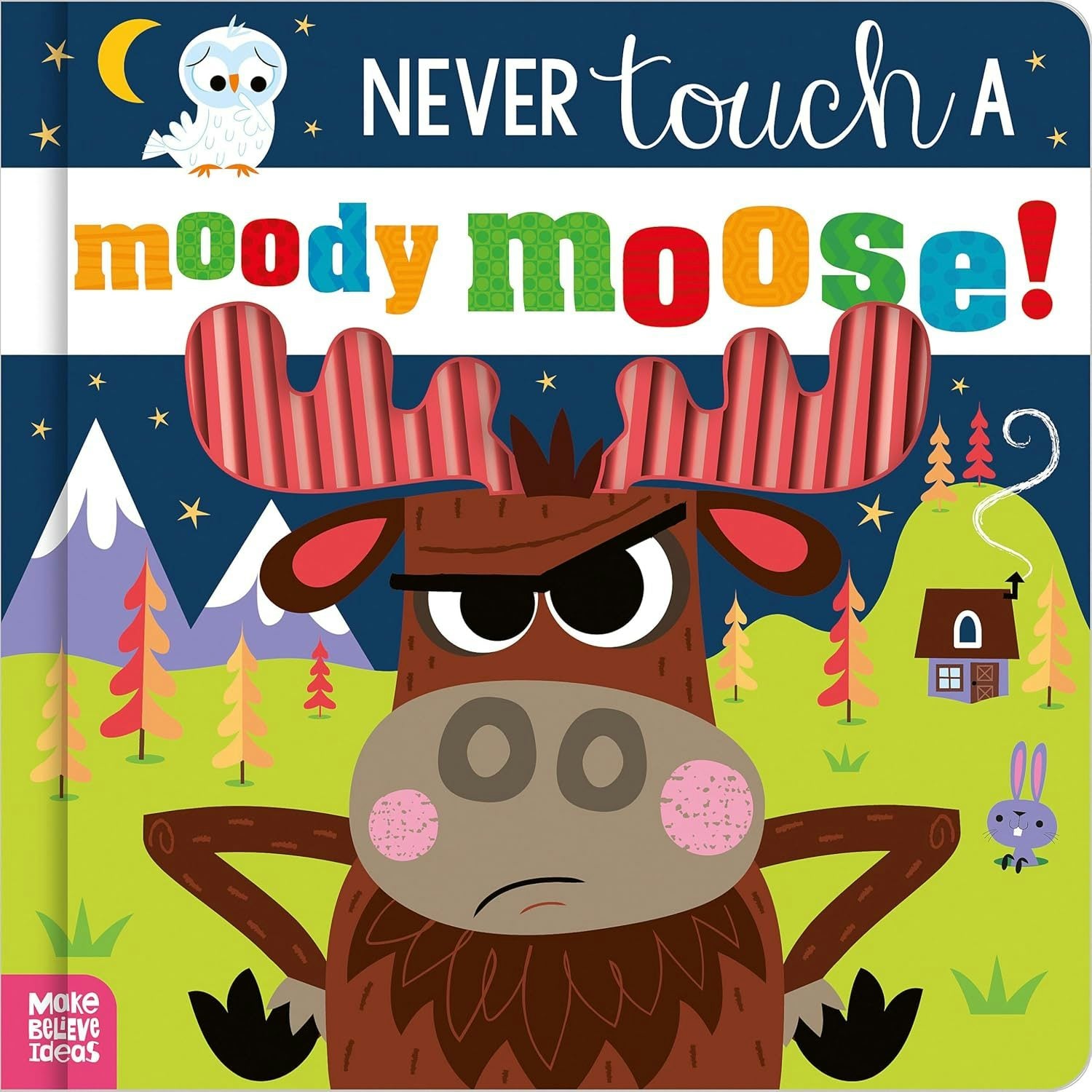 Cover image for Never Touch a Moody Moose!, isbn: 9781836424536