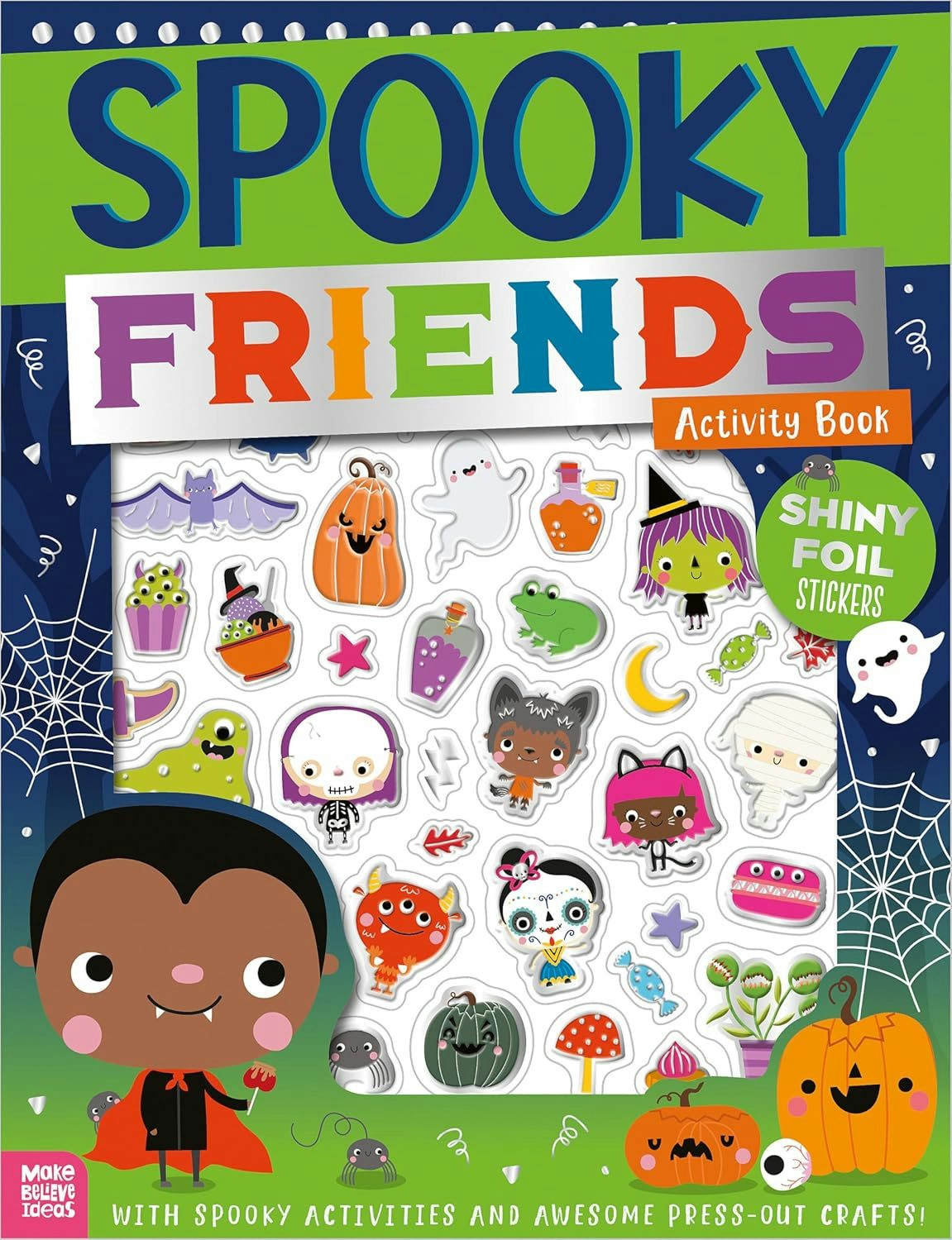 Cover image for Spooky Friends Activity Book, isbn: 9781836425502