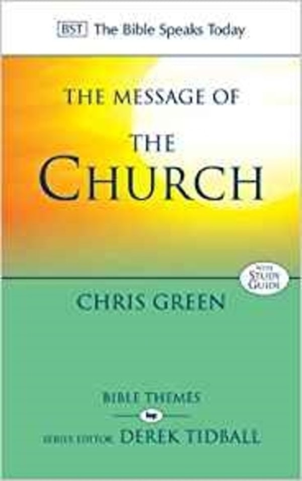 Cover image for The Message of the Church, isbn: 9781844748785