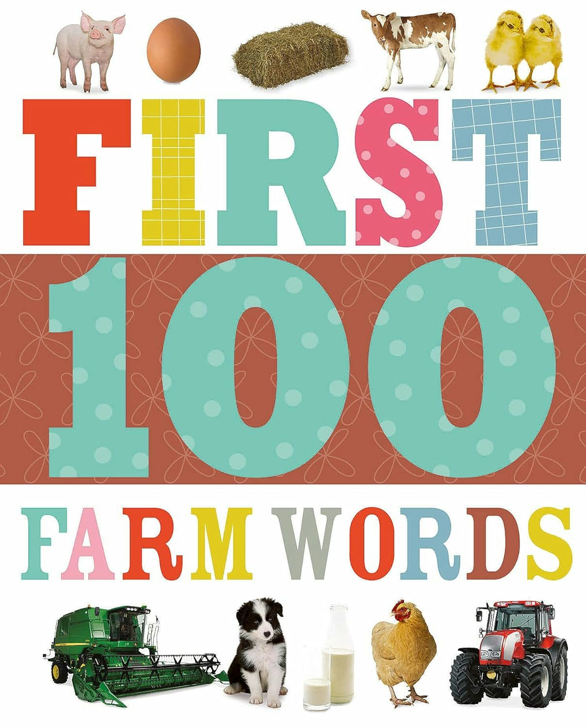 Cover image for First 100 Farm Words, isbn: 9781848795679