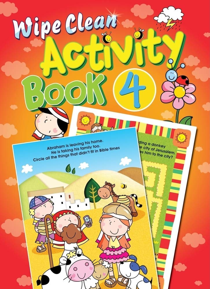 Cover image for Wipe Clean Activity Book 4, isbn: 9781859852903