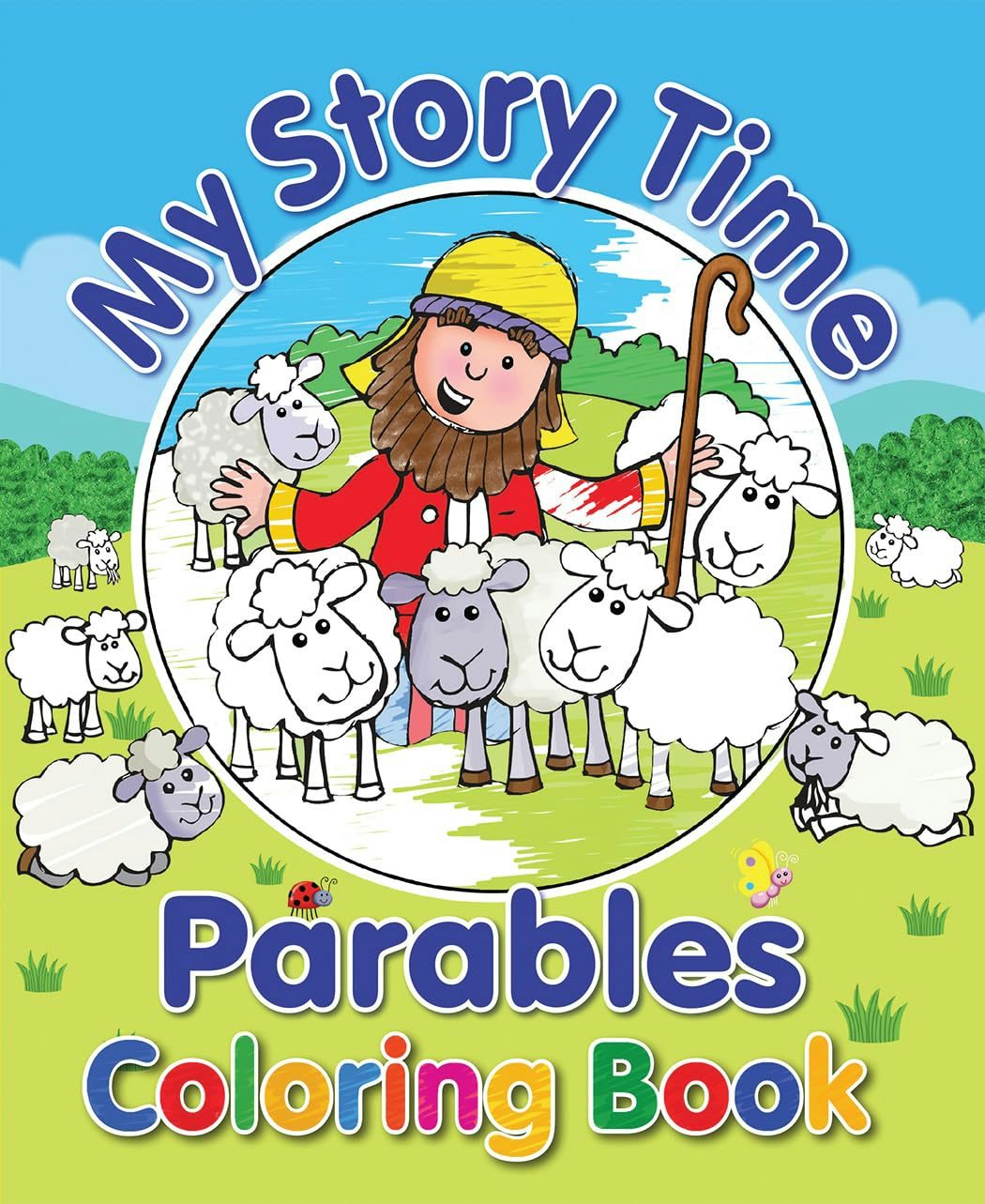 Cover image for My Story Time Parables Coloring Book, isbn: 9781859859803