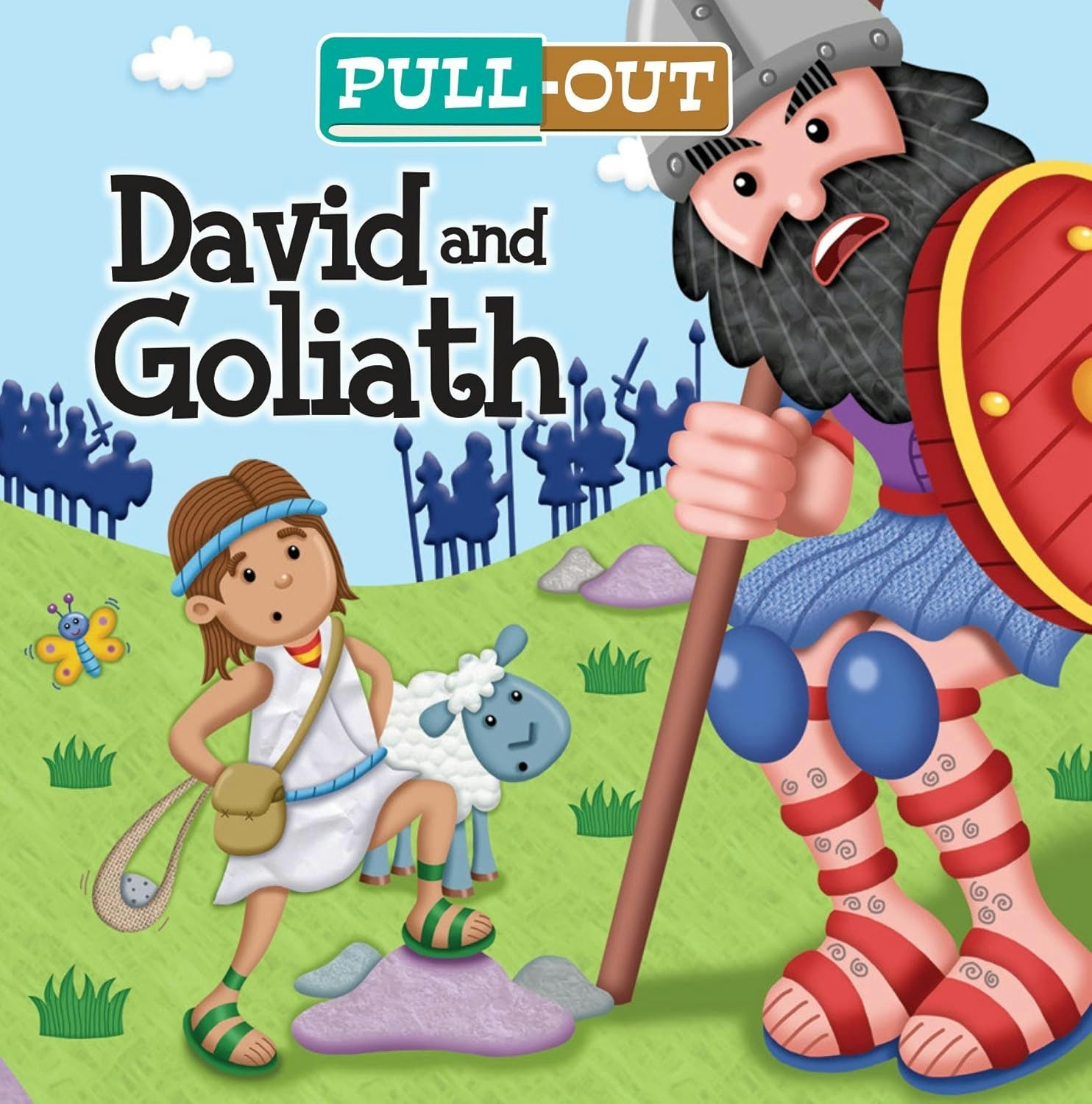 Cover image for Pull-Out David and Goliath, isbn: 9781859859971
