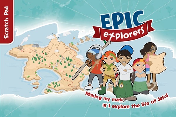 Cover image for Epic Explorers Scratch Pad, isbn: 9781909919709