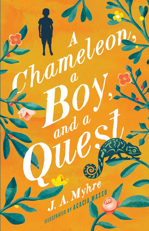 Cover image for A Chameleon, a Boy, and a Quest, isbn: 9781942572084