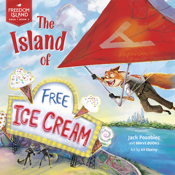 Cover image for Island of Free Ice Cream, isbn: 9781955550550