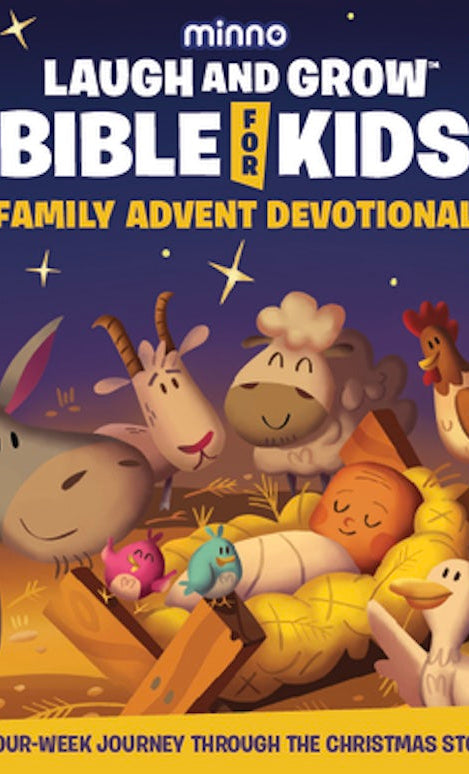 Cover image for Laugh and Grow Bible Family Advent Devotional, isbn: 9781962661119