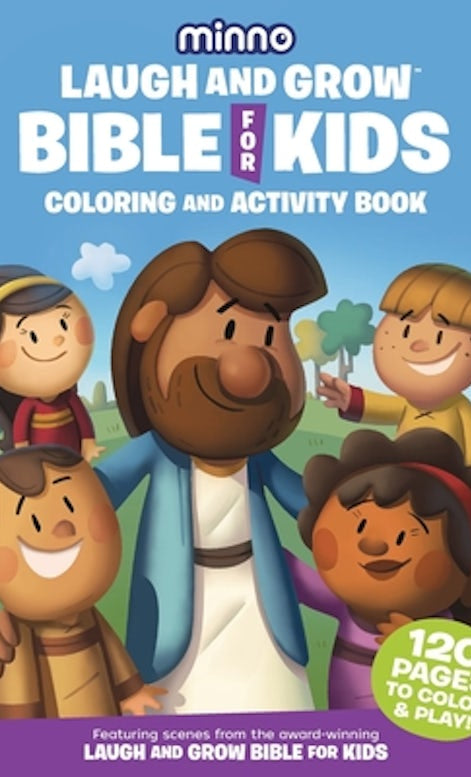 Cover image for Laugh and Grow Bible Coloring and Activity Book, isbn: 9781962661126