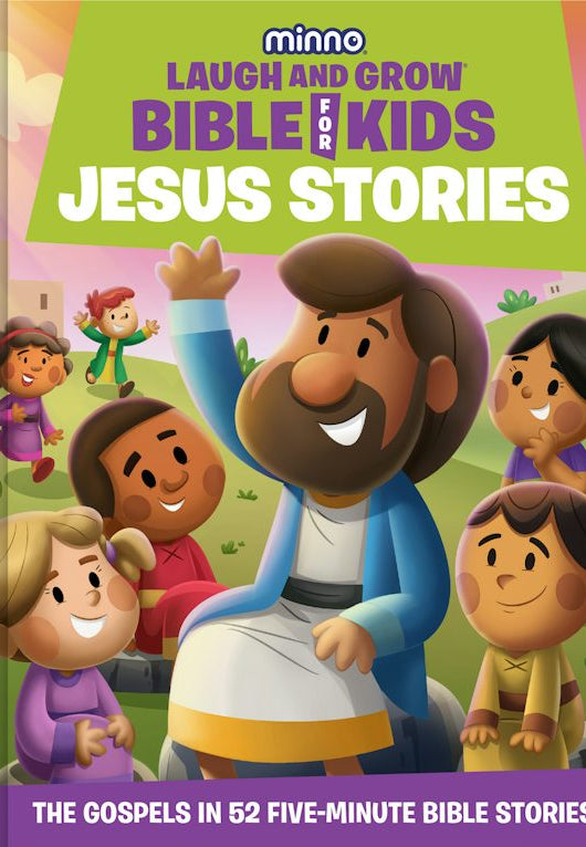 Cover image for The Laugh-And-Grow Bible for Kids: Jesus Stories, isbn: 9781962661263