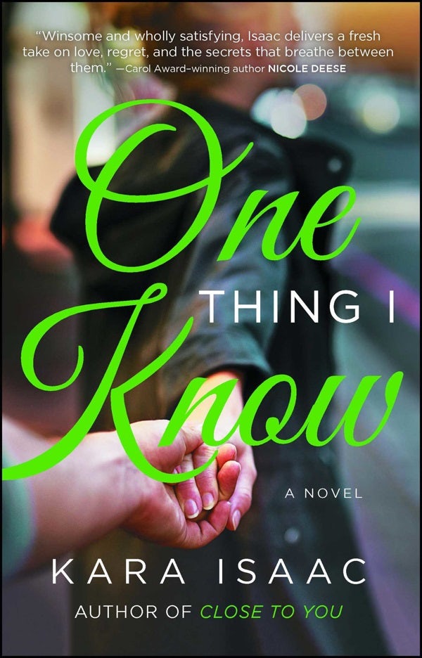Cover image for One Thing I Know, isbn: 9781982103347