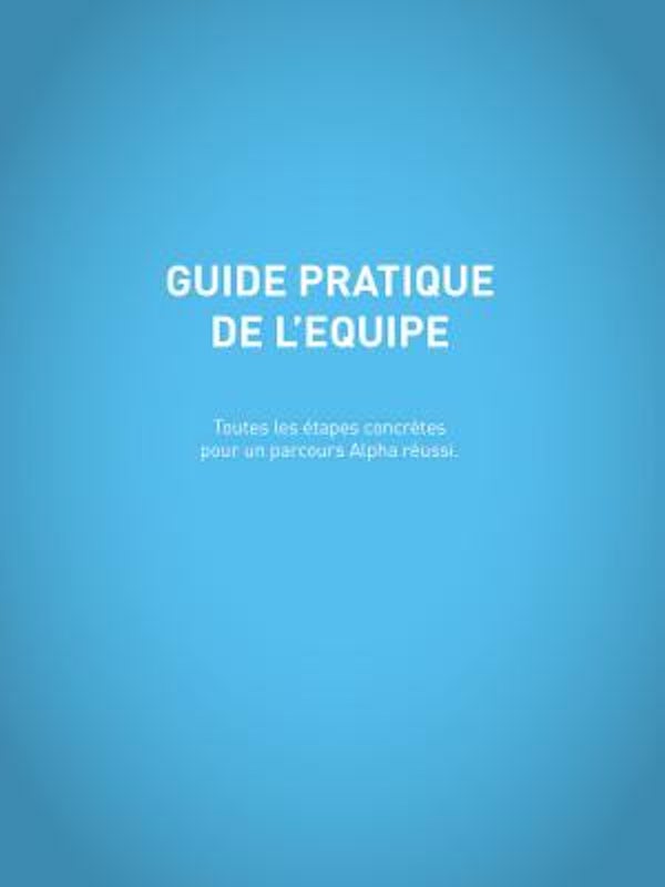 Cover image for Alpha Director's Handbook, French Edition, isbn: 9782846620352