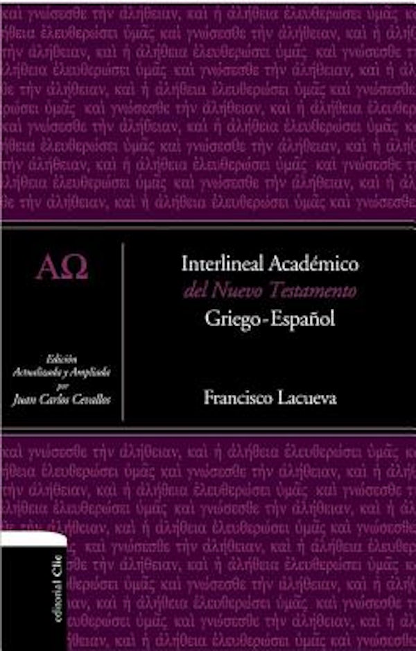 Cover image for Interlineal Acad�mico del Nuevo Testamento, isbn: 9788416845330