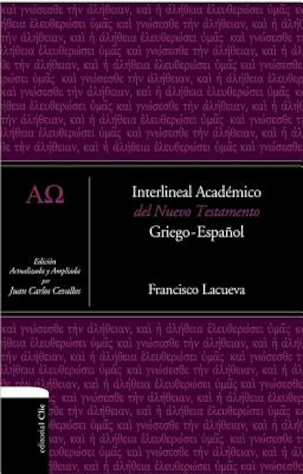 Cover image for Interlineal Acad�mico del Nuevo Testamento, isbn: 9788416845330