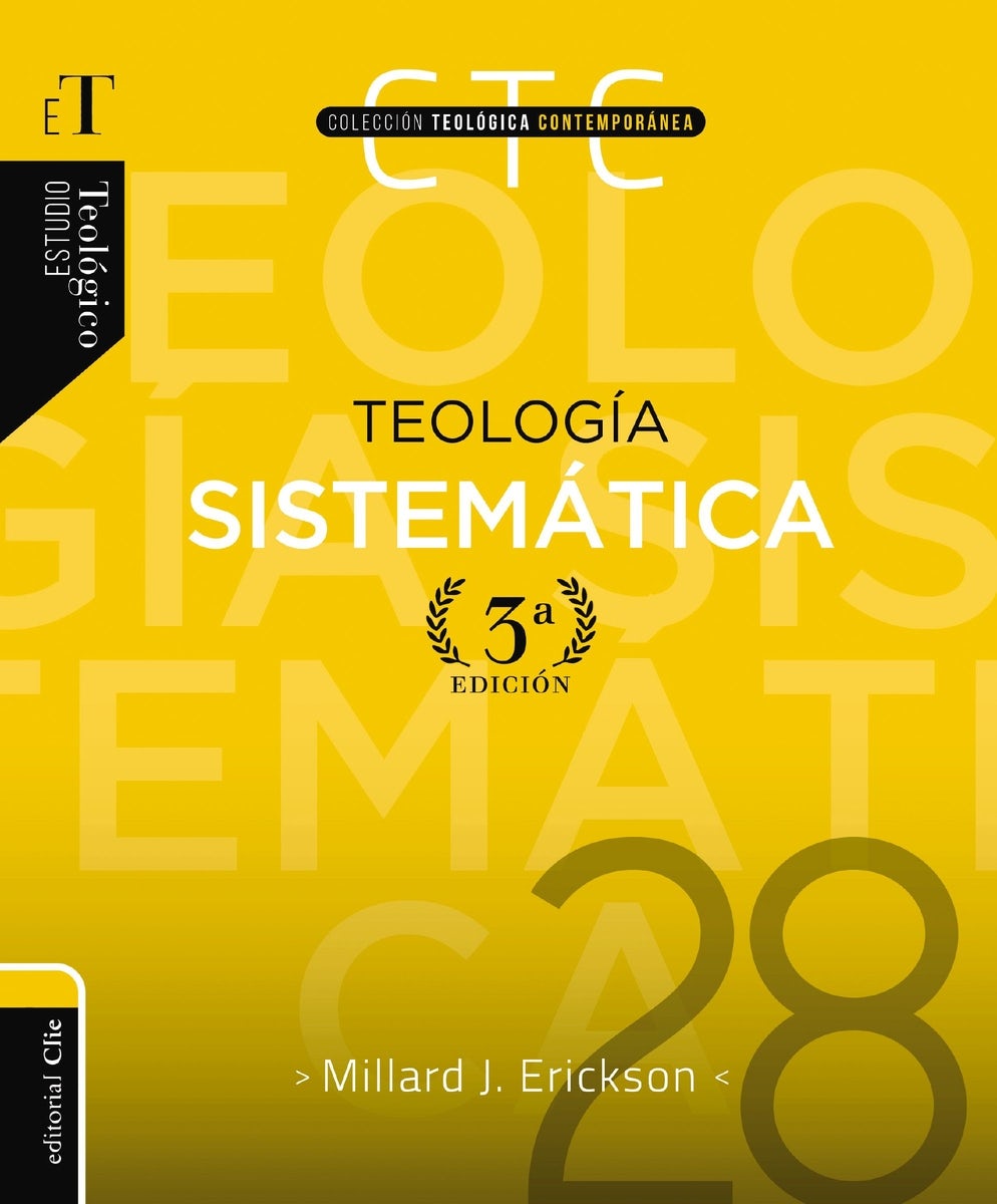 Cover image for Teología Sistemática - Tercera Edición, isbn: 9788419779328