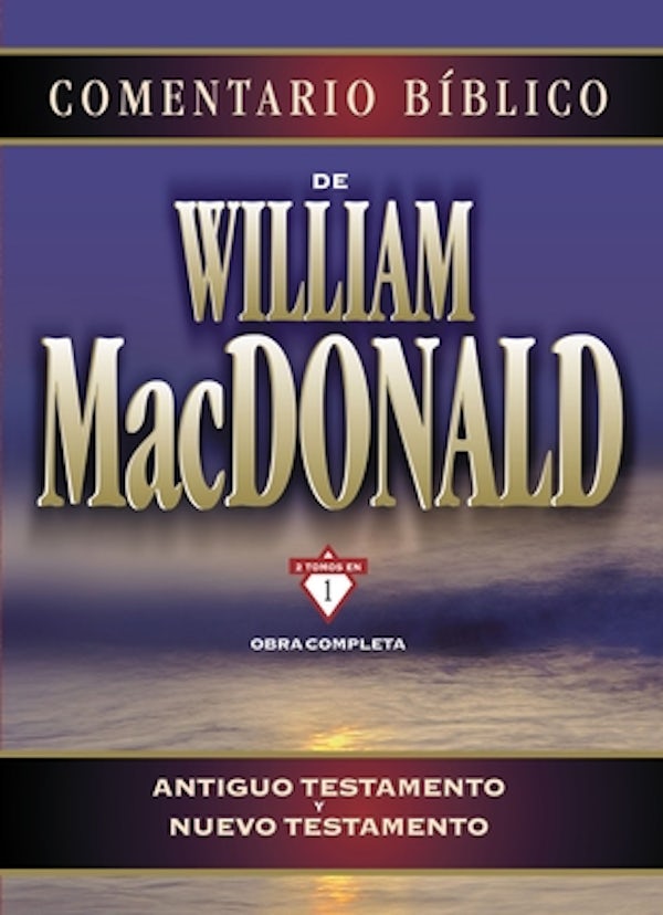 Cover image for Comentario B�blico de William MacDonald, isbn: 9788482674100