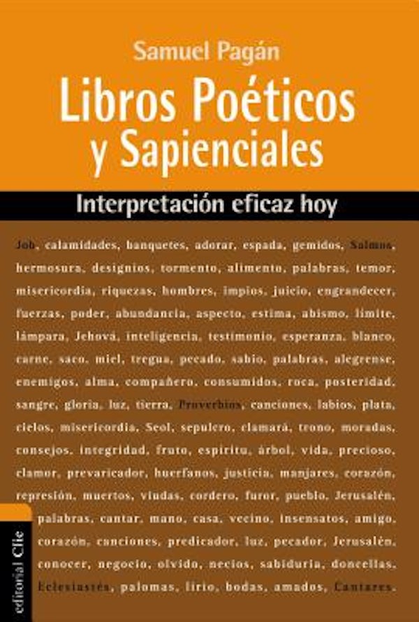 Cover image for El Libros Po��ticos y Sapienciales, isbn: 9788494462689