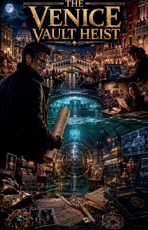 Cover image for The Venice Vault Heist, isbn: 9798235192980
