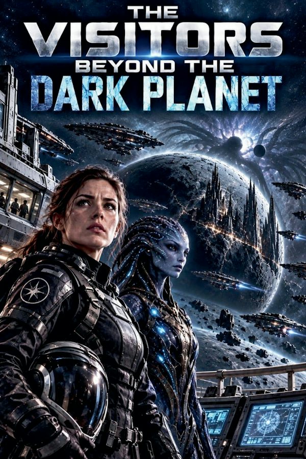 Cover image for The Visitors Beyond the Dark Planet, isbn: 9798237332742