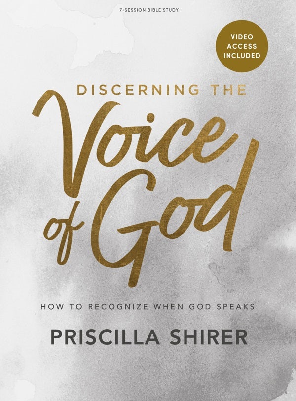 Cover image for Discerning the Voice of God - Bible Study Book with Video Access, isbn: 9798384500667