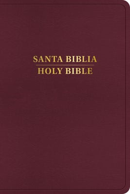 Cover image for Rvr 1960/KJV Biblia Bilingüe, Borgoña Imitación Piel (Edición 2024), isbn: 9798384500797
