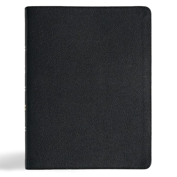 Cover image for CSB Men of Character Bible, Revised and Updated, Black Genuine Leather, isbn: 9798384501787