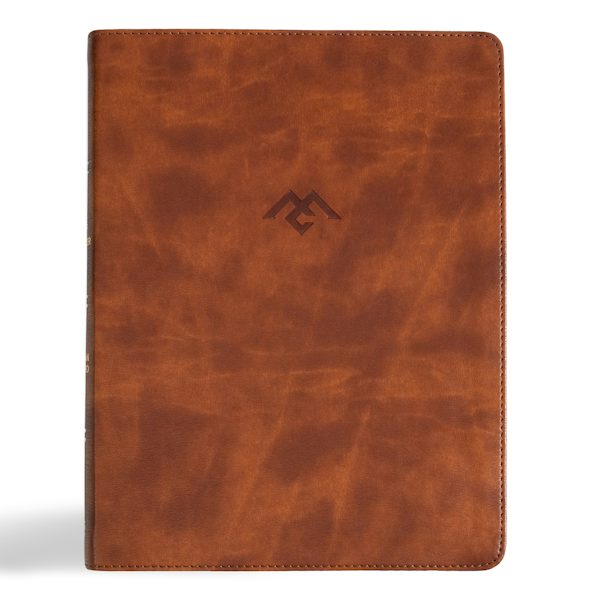 Cover image for CSB Men of Character Bible, Revised and Updated, Brown Leathertouch, isbn: 9798384501817