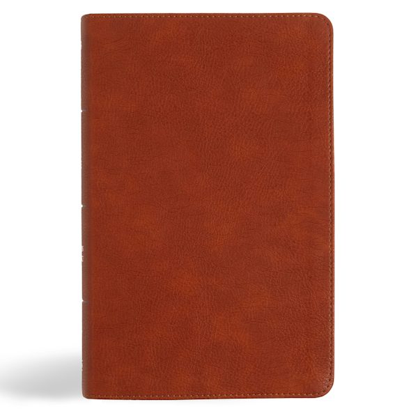 Cover image for NASB Single-Column Personal Size Bible, Burnt Sienna Leathertouch, isbn: 9798384502043