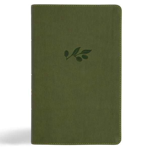 Cover image for NASB Single-Column Personal Size Bible, Olive Leathertouch, isbn: 9798384502067