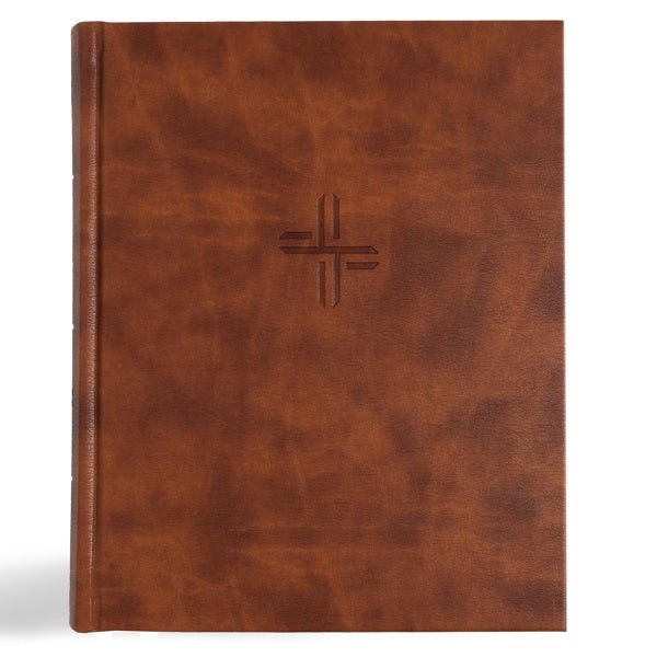 Cover image for CSB Notetaking Bible, Expanded Reference Edition, Brown Leathertouch Over Board, isbn: 9798384502210