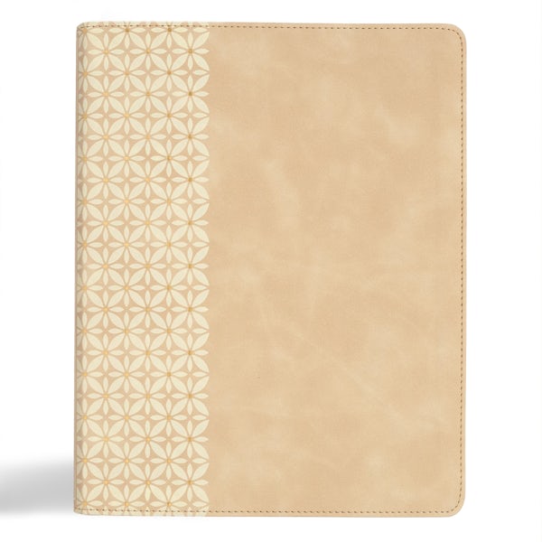 Cover image for CSB Notetaking Bible, Expanded Reference Edition, Cream Suedesoft Leathertouch, isbn: 9798384502227