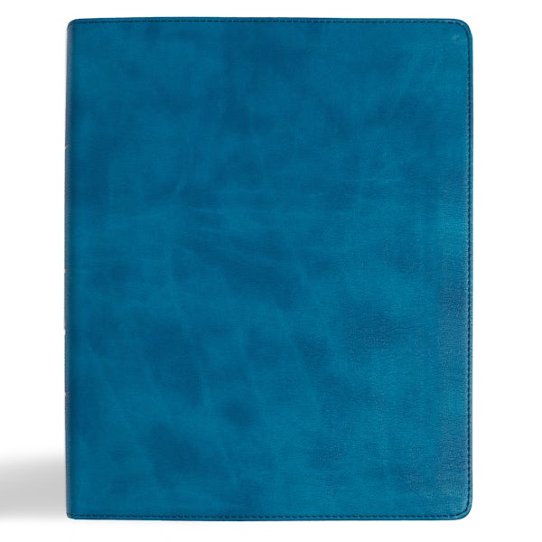 Cover image for CSB Notetaking Bible, Expanded Reference Edition, Sea Depth Leathertouch, isbn: 9798384502241