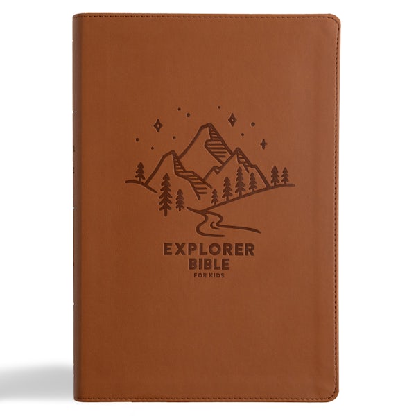Cover image for KJV Explorer Bible for Kids, Brown Leathertouch, isbn: 9798384502258