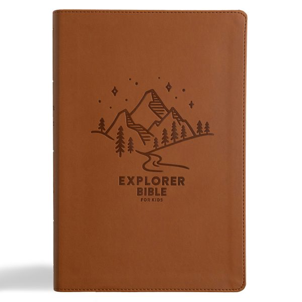 Cover image for KJV Explorer Bible for Kids, Brown Leathertouch, isbn: 9798384502258