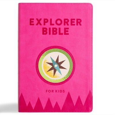 Cover image for KJV Explorer Bible for Kids, Bubble Gum Leathertouch, Indexed, isbn: 9798384502289