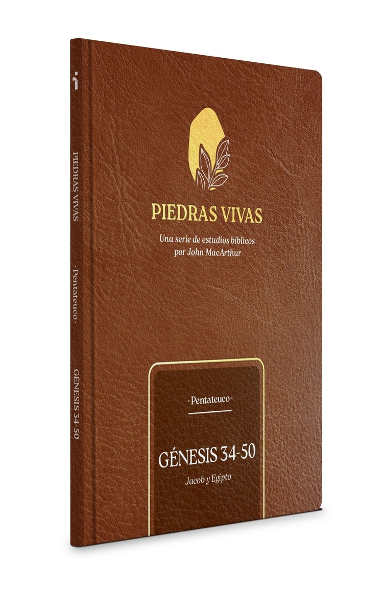 Cover image for Piedras Vivas: Génesis 34-50 - Estudio Bíblico, isbn: 9798384507017