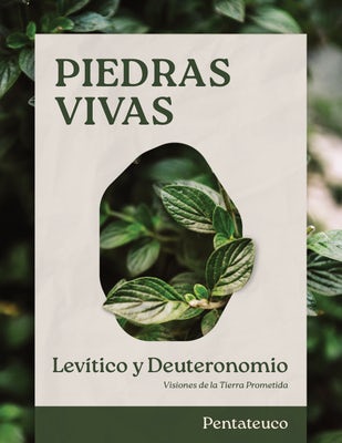 Cover image for Piedras Vivas: Levítico Y Deuteronomio - Estudio Bíblico, isbn: 9798384507031