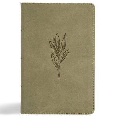 Cover image for NASB Large Print Personal Size Reference Bible, Sage Suedesoft Leathertouch, isbn: 9798384509486