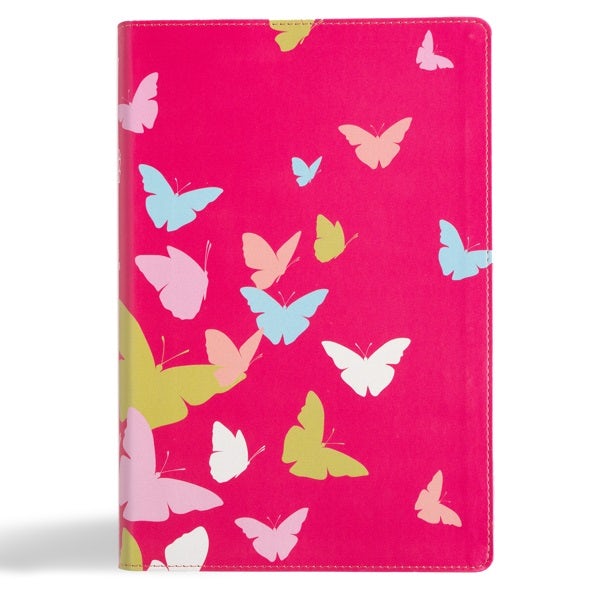 Cover image for KJV One Big Story Bible, Pink Leathertouch, isbn: 9798384509806