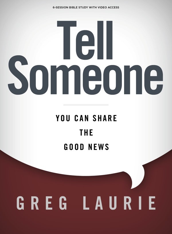 Cover image for Tell Someone - Bible Study Book with Video Access, isbn: 9798384511472