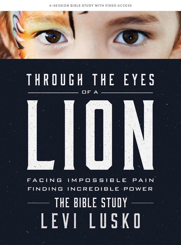 Cover image for Through the Eyes of a Lion - Bible Study Book with Video Access, isbn: 9798384512363