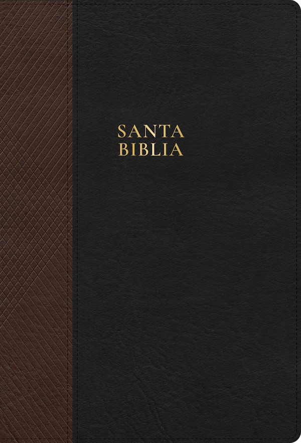Cover image for Rvr 1960 Biblia Letra Supergigante, Negro Con Caf� S�mil Piel, isbn: 9798384515449