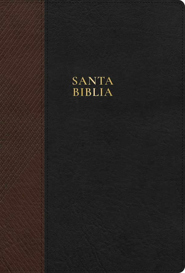 Cover image for Rvr 1960 Biblia Letra Supergigante, Negro Con Caf� S�mil Piel, isbn: 9798384515449