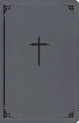 Cover image for CSB Thinline Bible, Value Edition, Charcoal Leathertouch, isbn: 9798384517511