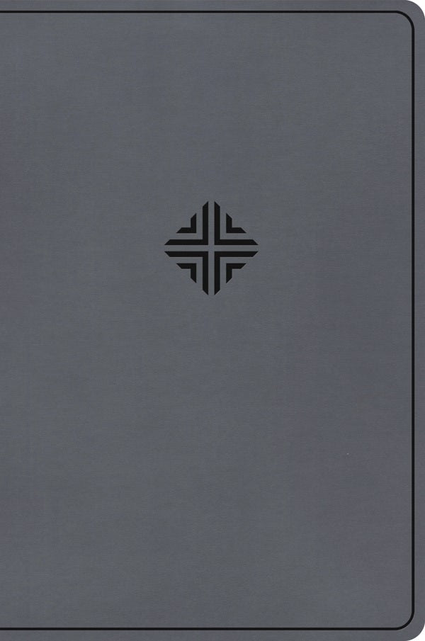 Cover image for CSB Large Print Thinline Bible, Value Edition, Charcoal Leathertouch, isbn: 9798384517535