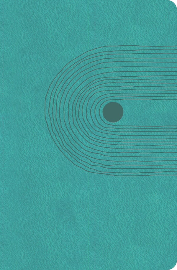Cover image for CSB Compact Bible, Value Edition, Teal Leathertouch, isbn: 9798384517559